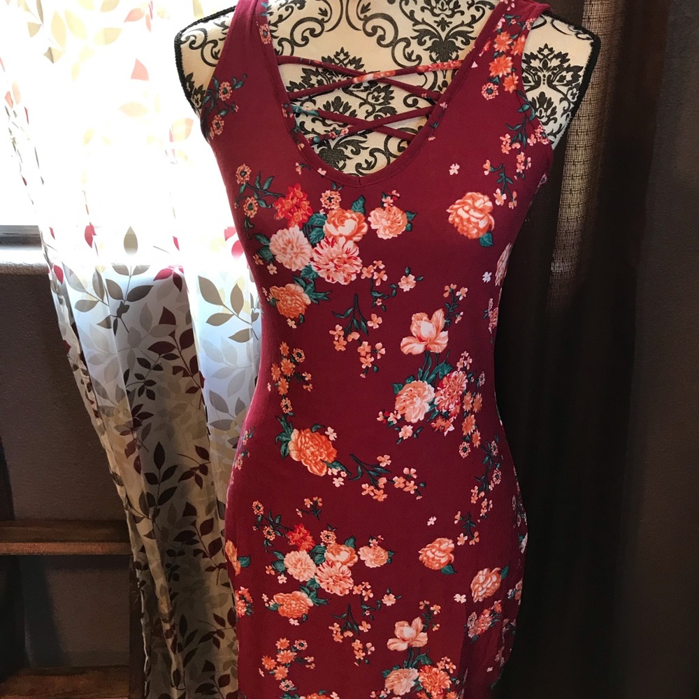 Marrón flower dress